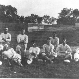 The Troy Haymakers in Rensselaer Park, Lansingburgh, NY c.1870