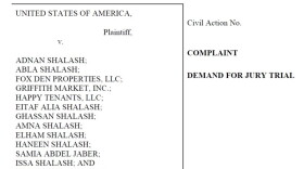 The lawsuit against Adnan Shalash and 12 other people was filed in the U.S. District Court for the Eastern District of Kentucky. It seeks damages for alleged victims and civil penalties.