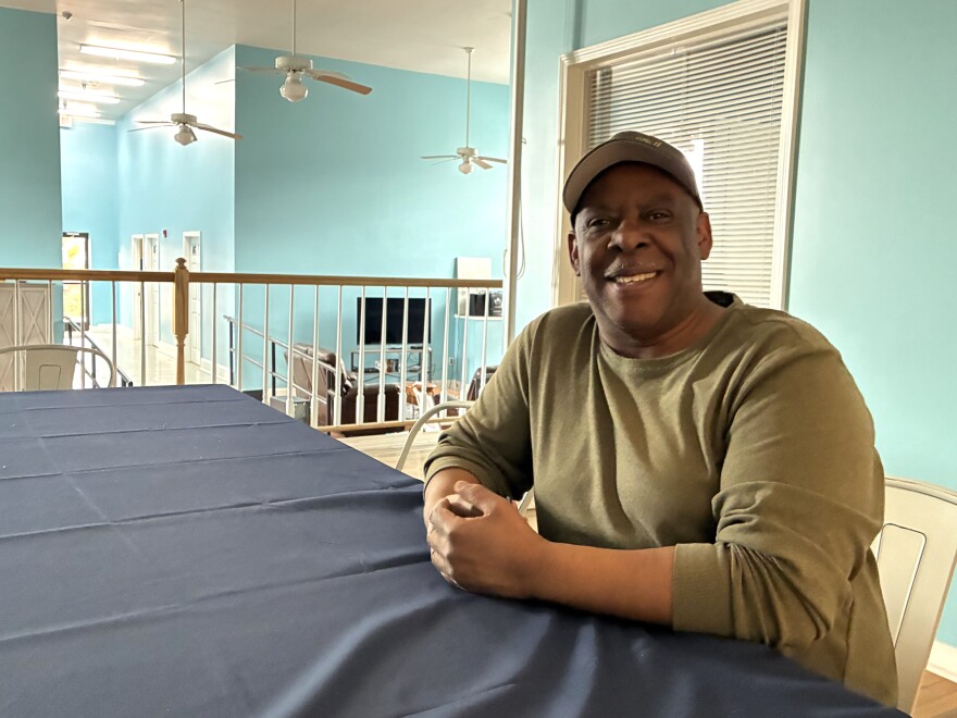 Army Veteran Ivory Giles, age 60, is staying at the Sgt. Eugene Ashley Memorial Center in Wilmington. He's one of 367 people age 55 and up who accessed homeless services in the tri-county area in 2025.