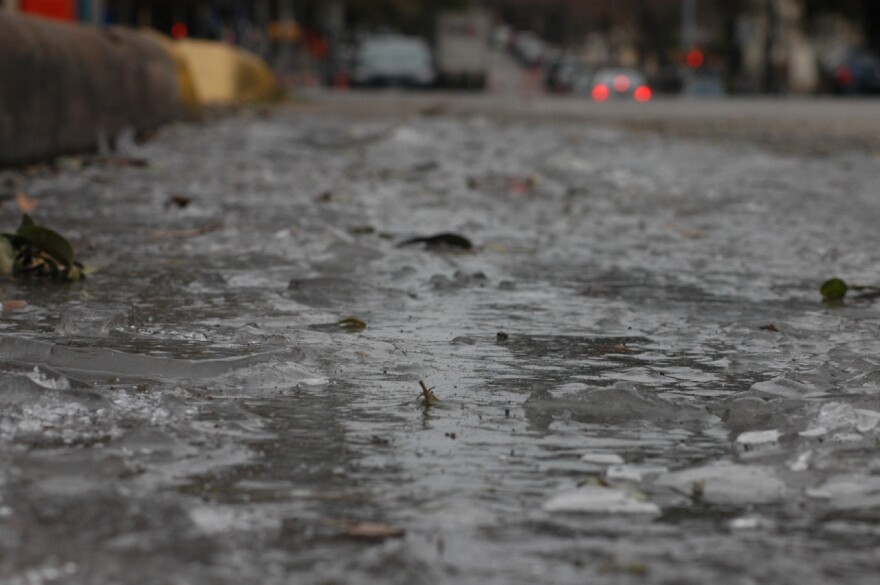 Warm weather is ahead, but patches of ice remain. The cold weather prompted Texans to set a new winter power consumption record, according to ERCOT.