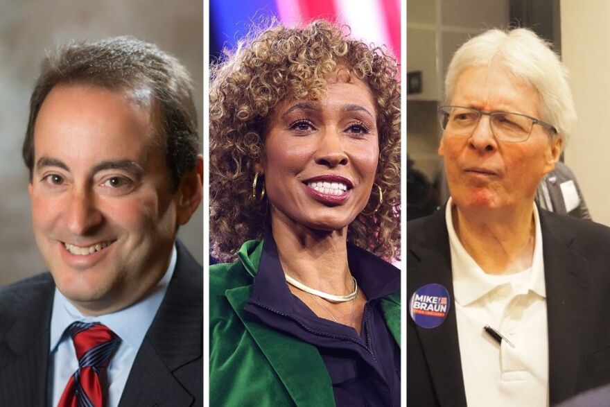 Brian Eagle, Sage Steele, and Jim Bopp