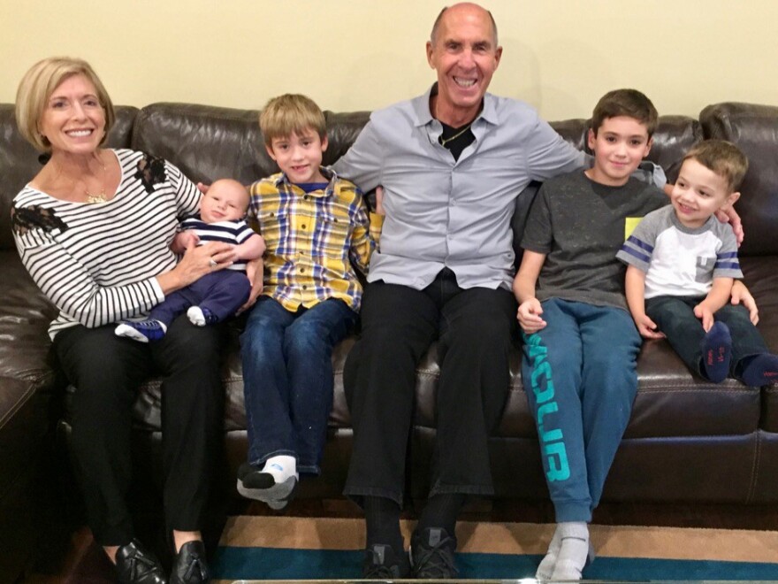 Denise and Richard Victor of Bloomfield Hills, Mich., have been missing their grandkids, whom they haven't seen since February. Before the pandemic, they had regular visits with grandsons (from left) Daren Cosola, Stirling Victor, Davis Victor and Lucas Cosola.