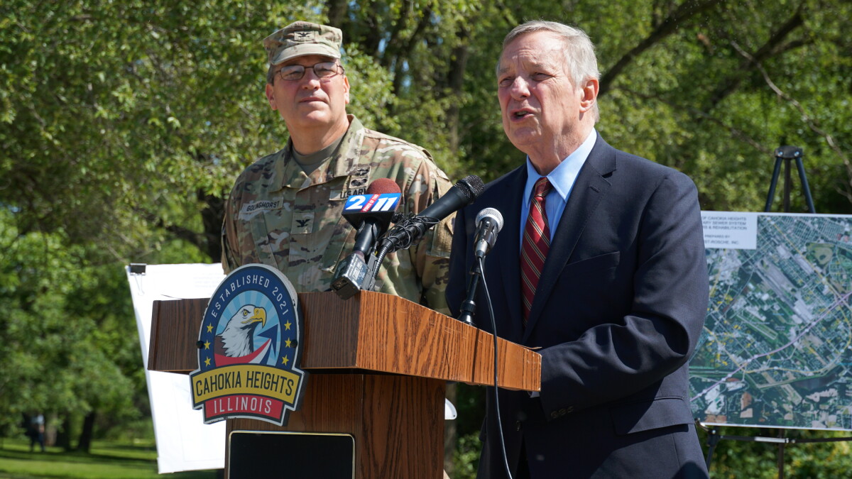Durbin pledges $3.5 million for Cahokia Heights sewer repairs - Vimarsana News