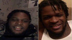 Two photos of James Meriweather, who was shot to death during a house party in Evansville in 2020