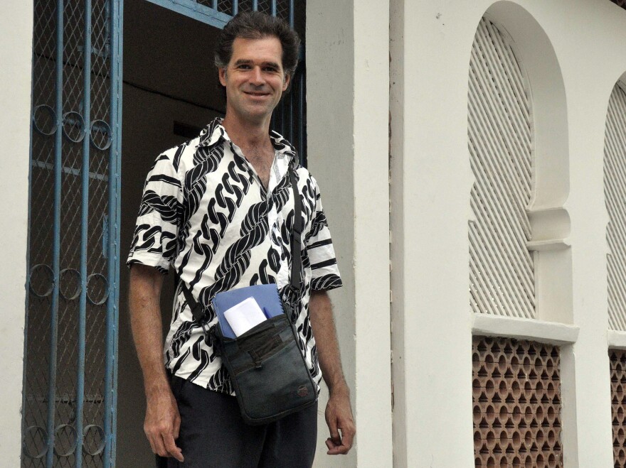 Mike Spencer Bown in Mogadishu, Somalia, in December 2010.