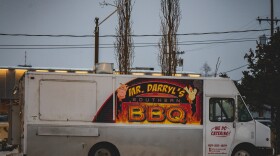 Mr. Darry's Southern BBQ foodtruck is currently parked on Arctic Blvd. in Anchorage. (Abbey Collins)