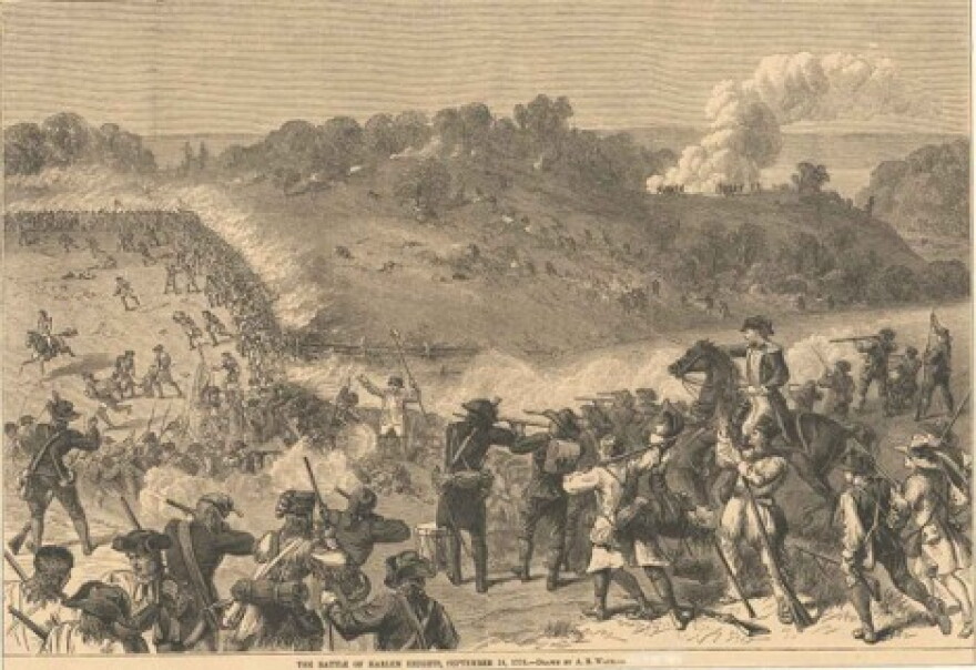 The Patriot view of the Battle of Harlem Heights, September 16, 1776.