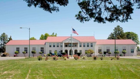 The administration building at the MacLaren Youth Correctional Facility in Woodburn, Ore., seen in this undated provided photo.