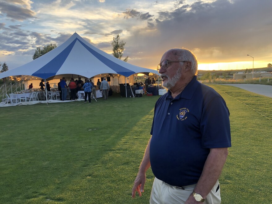 Lee Engle met his wife as a Trooper. He said they got married on a Friday and left that Saturday with the Troopers for a nationwide tour as their honeymoon.