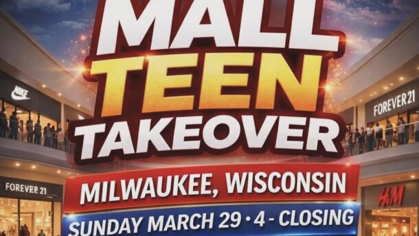 A flyer advertising a teen takeover at Bayshore Mall was posted by the Instagram account "takeoverrsss" on March 25, 2026.