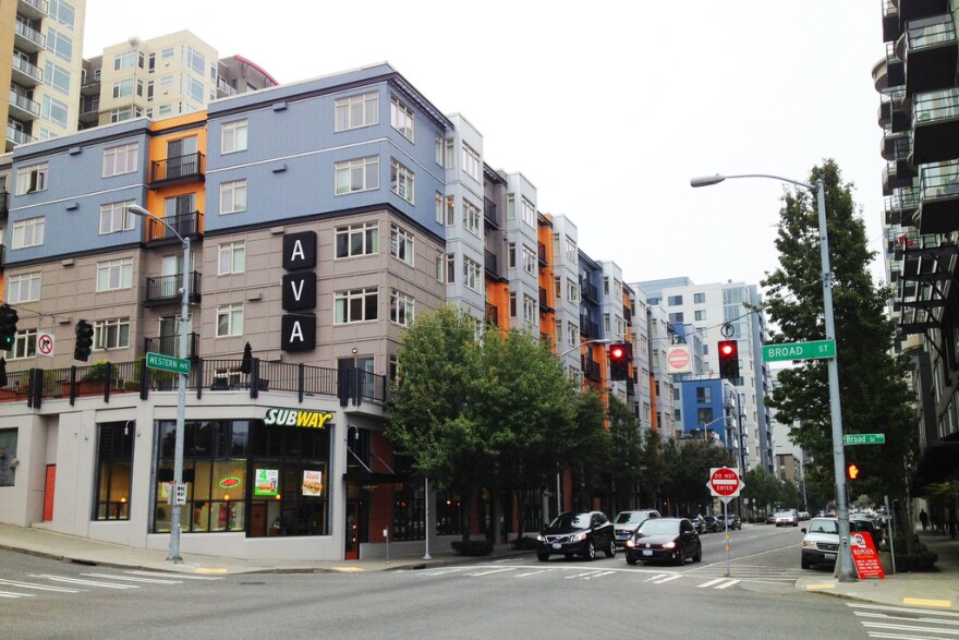 Apartments in downtown Seattle.