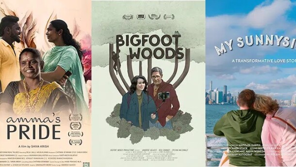 Posters for three movies