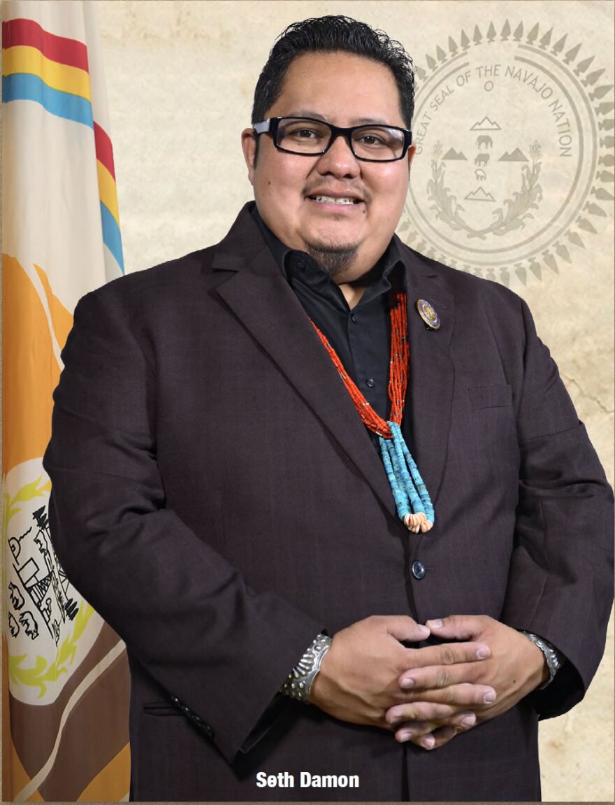 Navajo Nation Speaker Seth Damon