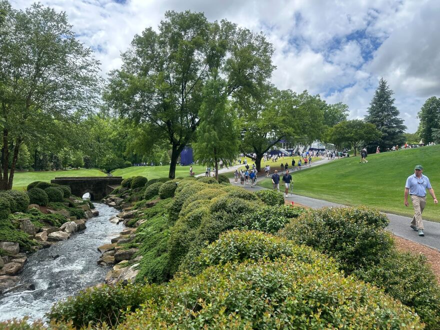 Quail Hollow Club during the 2026 Truist Championship.