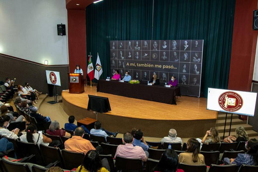 presentation of “A mí también me pasó,” campaign