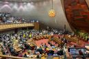 State representatives attend the opening day of the 2025 legislative session at the Hawaiʻi State Capitol on Jan. 15, 2025.
