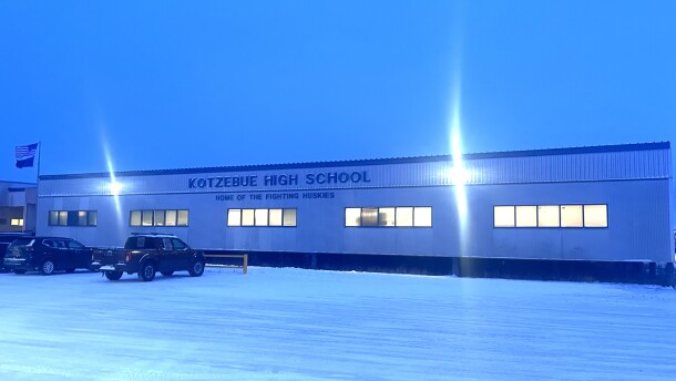 Kotzebue Middle High School on Nov. 20, 2025.