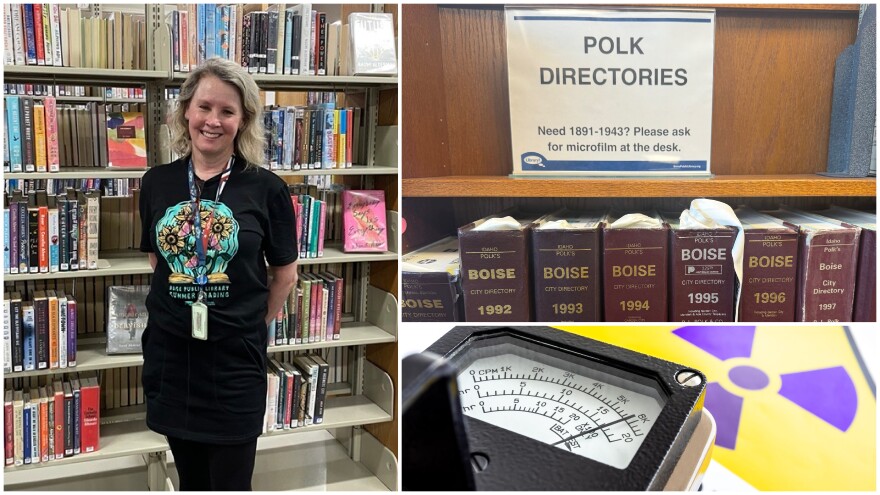 Anne Marie Martin has worked in the Boise Public Library system for more than twenty years.