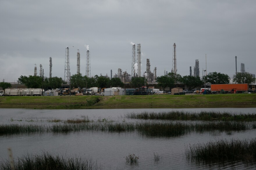 Oil refineries release lots of water pollution near communities of