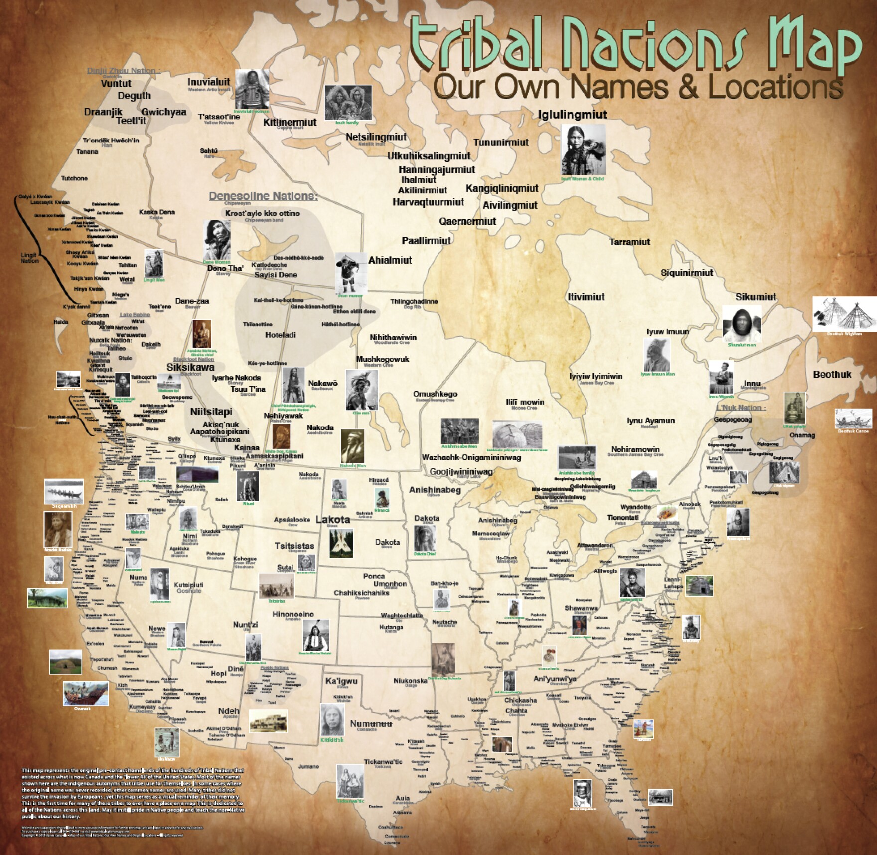 The Map Of Native American Tribes You've Never Seen Before WUNC
