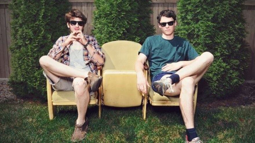 Brian Sella and Mathew Uychich of The Front Bottoms.