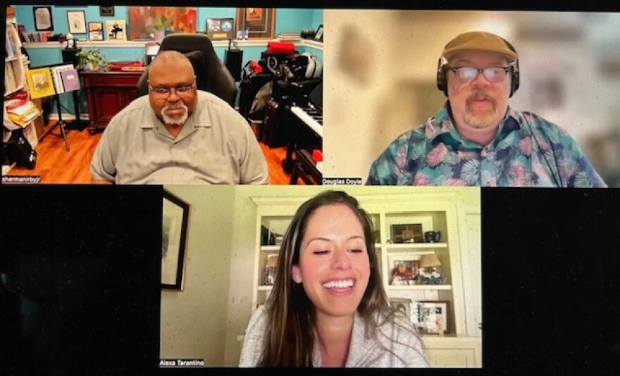Alexa Tarantino and Sherman Irby chat with WBGO's Doug Doyle