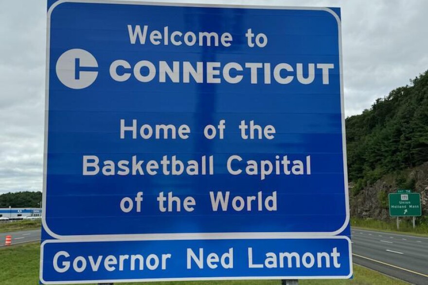 New signs: Welcome to CT, a small, yet immodest state | Connecticut Public