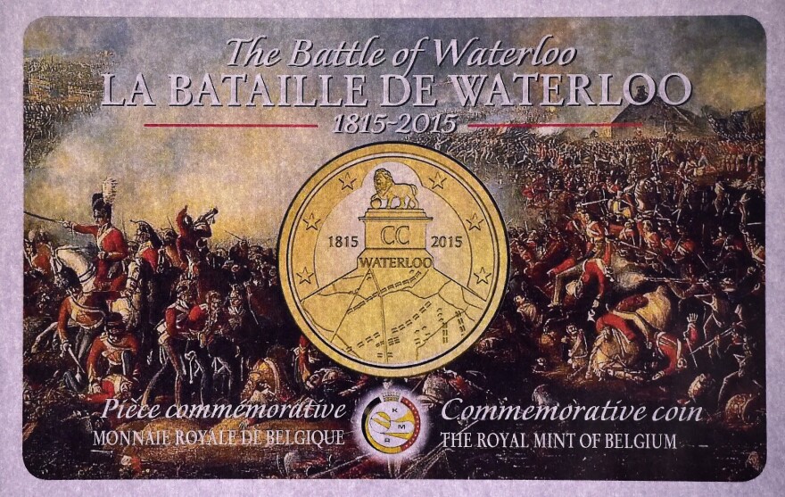 France objected to Belgium's plan to mint a Waterloo euro coin marking the 200th anniversary. Instead, Brussels has issued collectors commemorative coins.