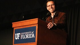 Candidate for governor James Fishback addresses those attending his speech on Wednesday, March 11.