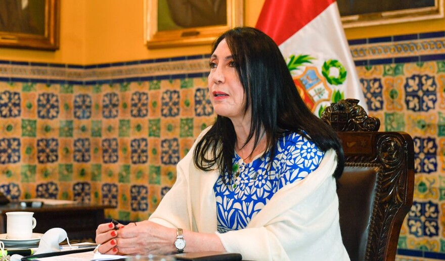 VACUNAGATE Elizabeth Astete, who was forced to resign as Peru's Foreign Minister last week after saying she took COVID-19 vaccine doses reserved for others because she 'couldn't afford the luxury' of getting sick.