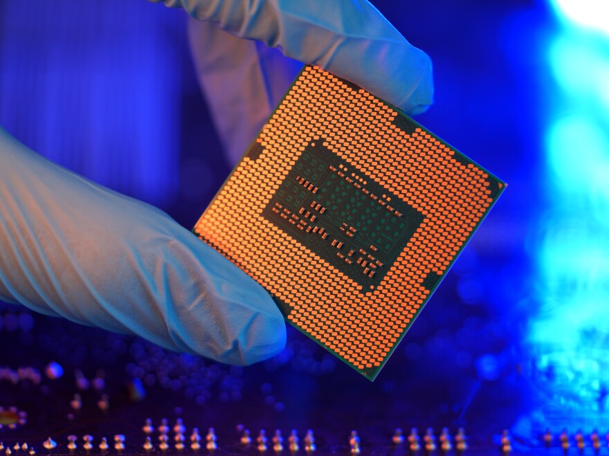 This little chip will have a large role in the future of world commerce.