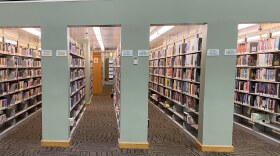 The Alachua County Library District Headquarters, located at 401 East University Ave. On top of physical books, the Alachua County Library District offers of a variety of services including unlimited access to a collection of 33,000 different audiobooks. (Riana Rickard/WUFT News)