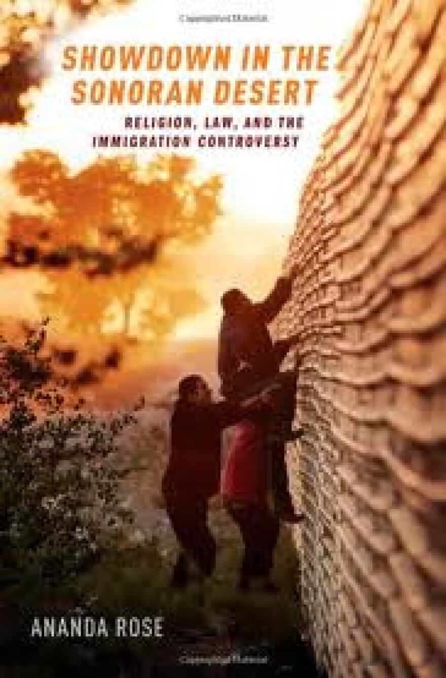 Book cover: "Showdown in the Sonoran Desert: Religion, Law, and the Immigration Controversy."