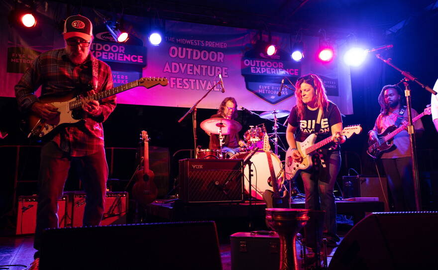 Khrys Blank performs at the Wagner Subaru Outdoor Experience on October 3, 2026.