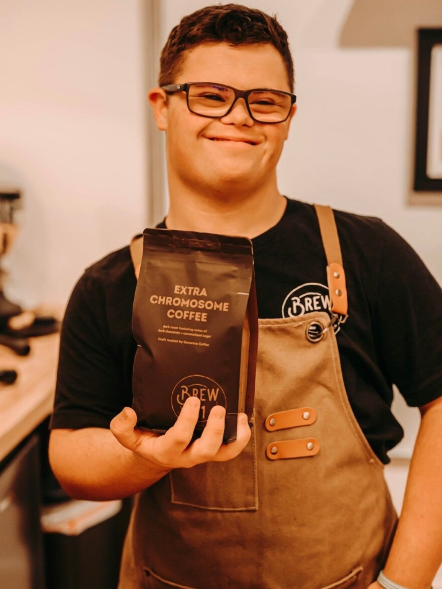 Wyatt the son of the Owners of Brew 21