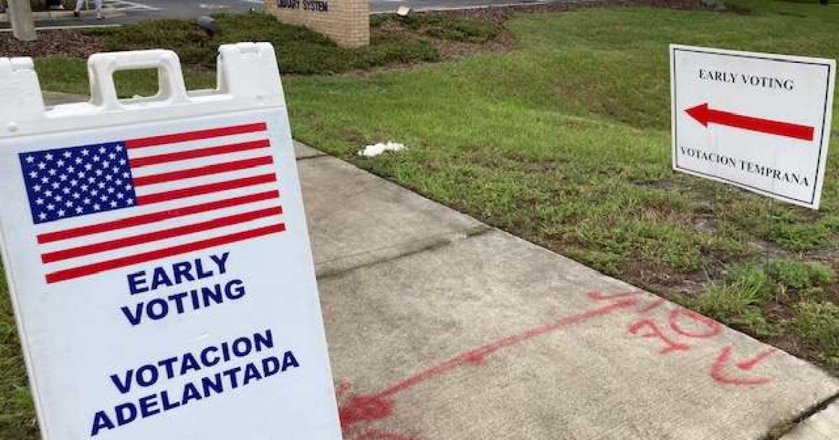 Early voting opens Monday in most Central Florida counties