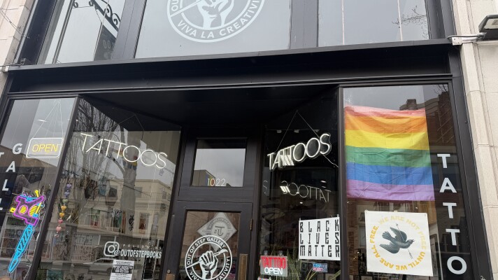 The Willamette Street location of Out of Step Tattoo and Gallery, March 11, 2026.