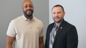 Robert Davis, at left, was recently honored with Lambert Airport's Ambassador of the Year award. His boss Shayne Danielson joined him on today's show to talk about the top honors and the TSA.