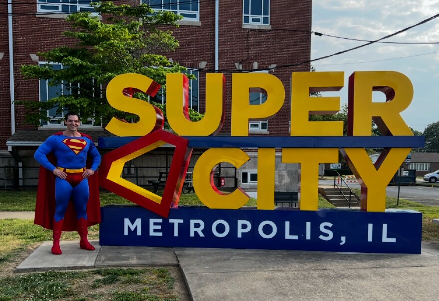 Joshua Boultinghouse has been the official Superman for Metropolis, Illinois since 2008. He got the position after a worldwide search to fill the mantle.