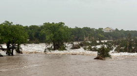 Flooding on the Guadalupe in July 2025