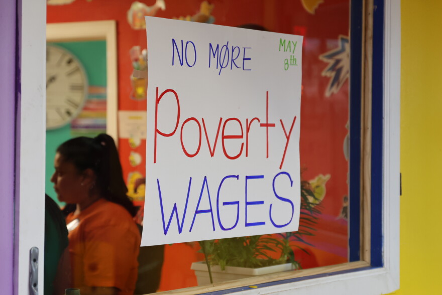 Providers are asking for more professional wages to keep more people from leaving the profession