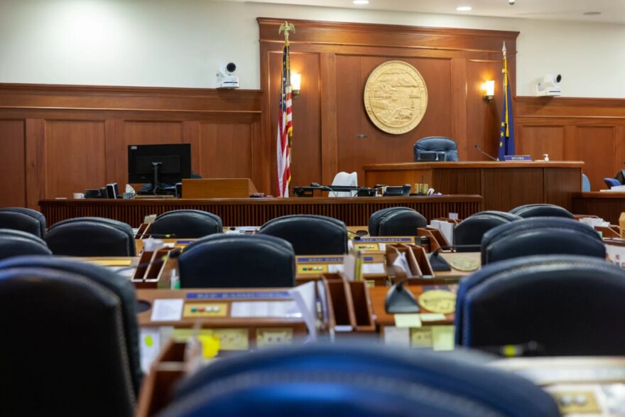the state House floor