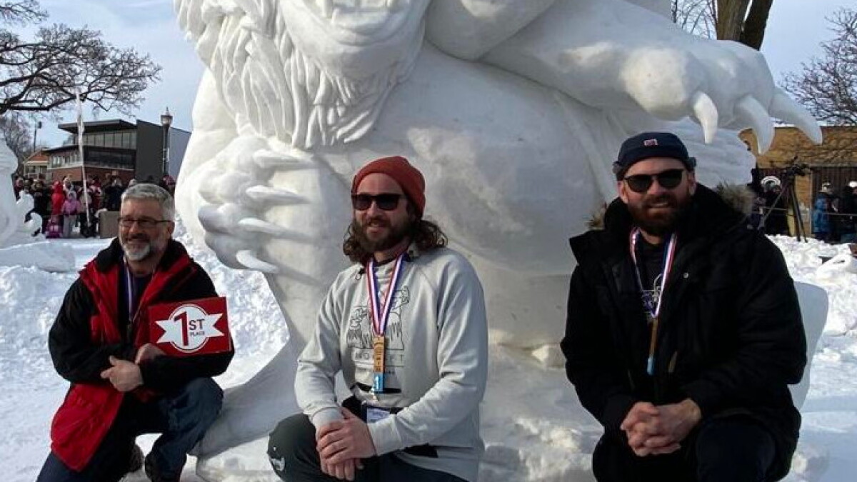 World Snow Sculpting Champs: Team ND, Revitalizing Downtowns Via Arts - Vimarsana News