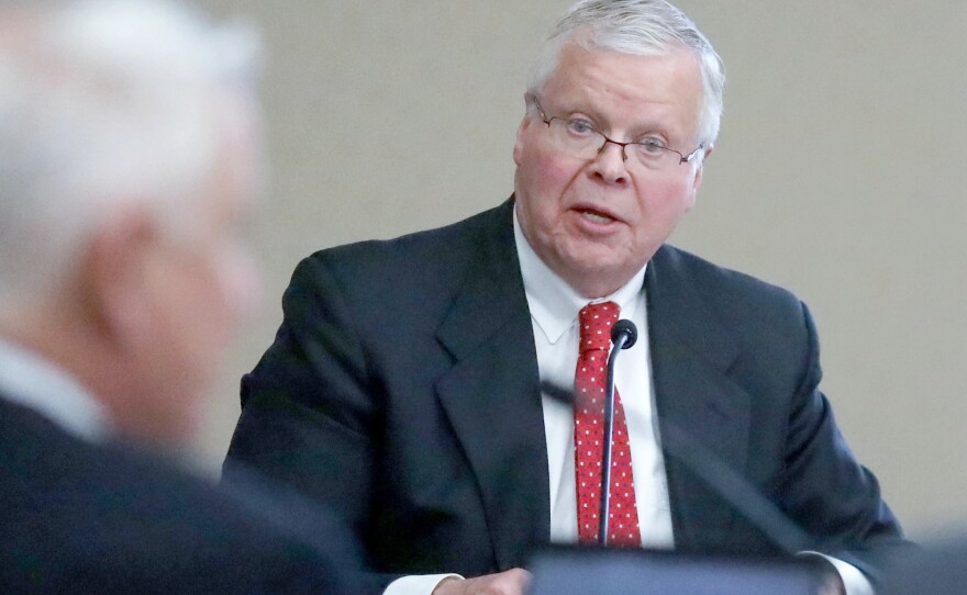 University of Wisconsin System President Jay Rothman speaks during a meeting of the UW Board of Regents on the campus of UW-Madison in Madison, Wis., on Dec. 7, 2023.