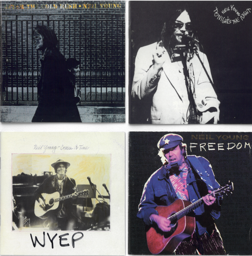 Top songs from Neil Young, chosen by WYEP listeners