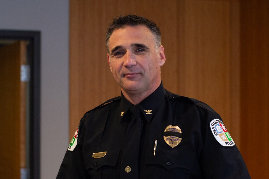 Police Chief Michael Kochis convened the press conference on the 13th anniversary of Smith's disappearance.