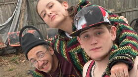 From left, Caleb Snell, Haley Rodriguez, and Justin Wright.