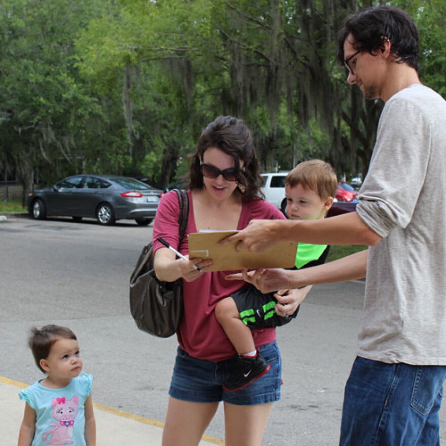 signing petition