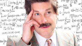 Jack Fry stars in the one-man play "Einstein!"