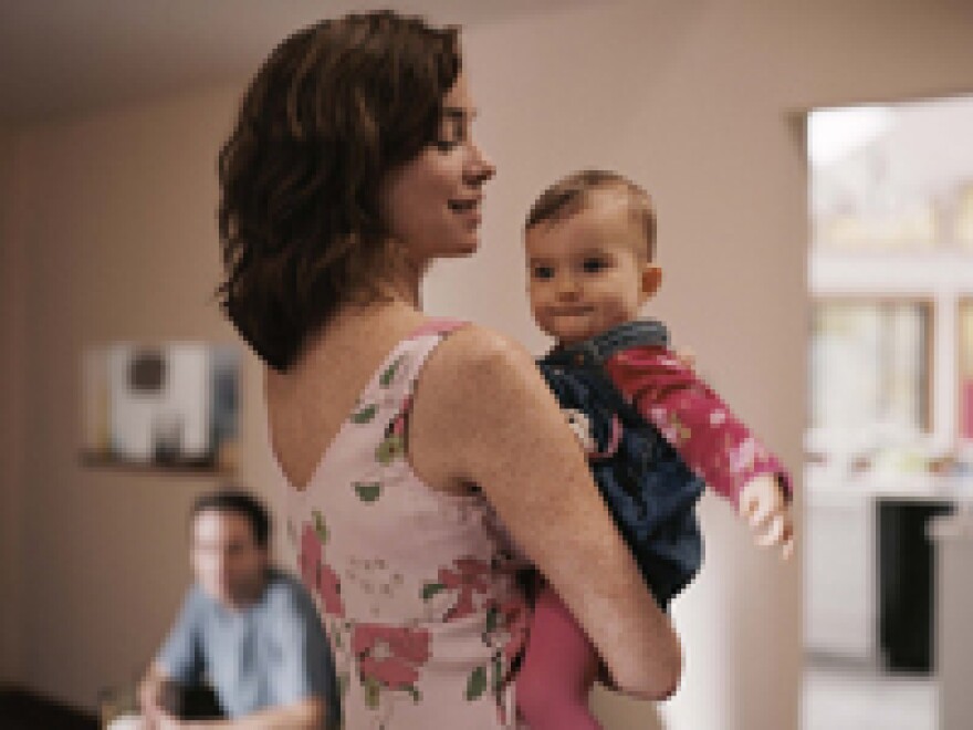 Maybe a baby could save a marriage?
